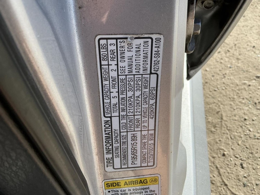 System Restraint Bag Module Front Console Center Dash Fits 02 ACCORD 860299