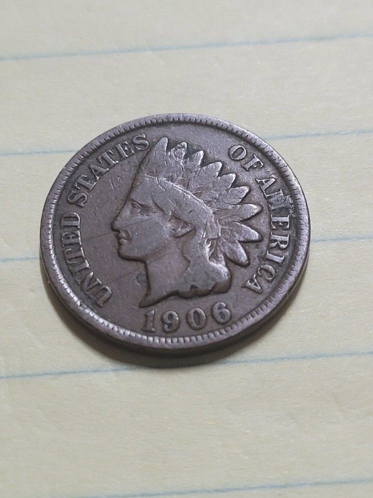 1906 Indian Head Penny ( VG )