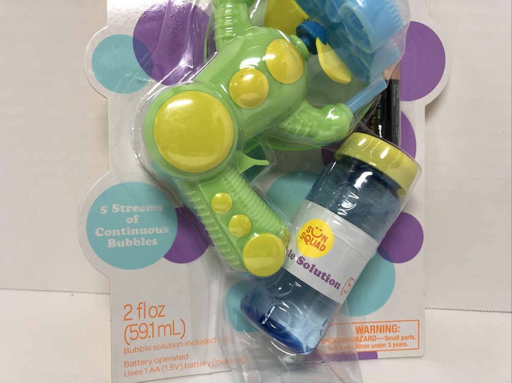 Bubble Blaster with 5 Streams of Continuous Bubbles