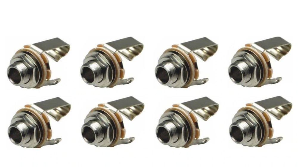 (8 PACK) SWITCHCRAFT #11 1/4" Mono Female Panel Mount Jack