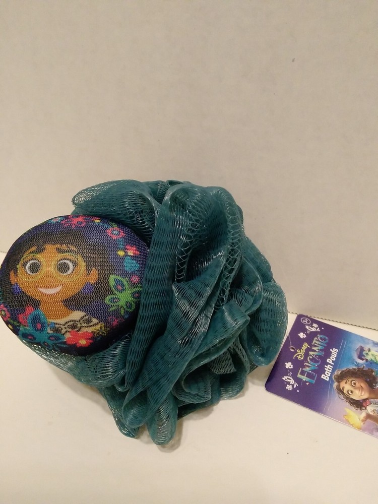 Disney Encanto Bath Poufs Green Ages 3+