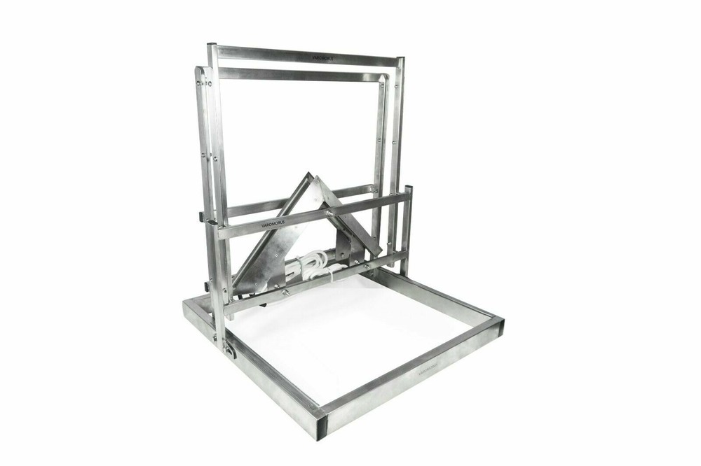 VAROMORUS 12V Hive Frames Uncapping Machine Stainless Steel Honeycomb