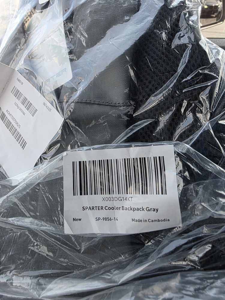 SPARTER Backpack Cooler Insulated Leak Proof 30 Cans