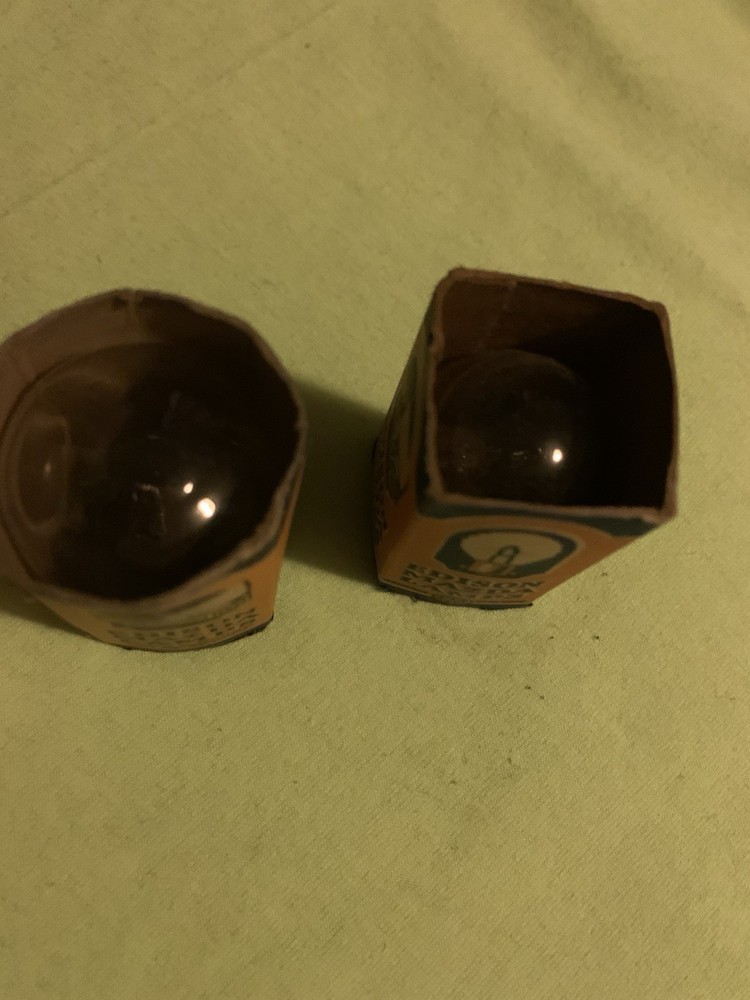 Great Condition Edison Mazda Lamps 20s Has Two Spare Bulbs Original