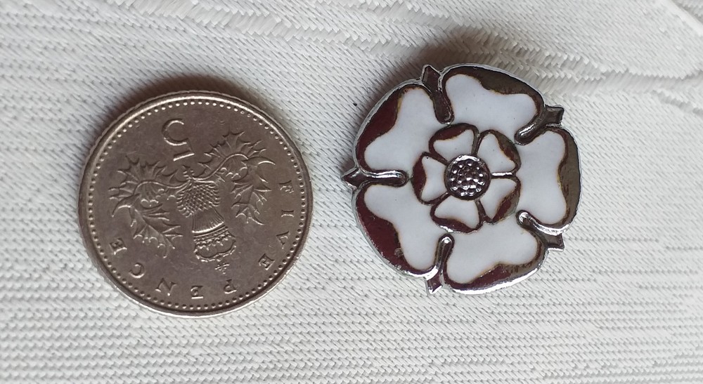 Yorkshire 'White Rose' badge