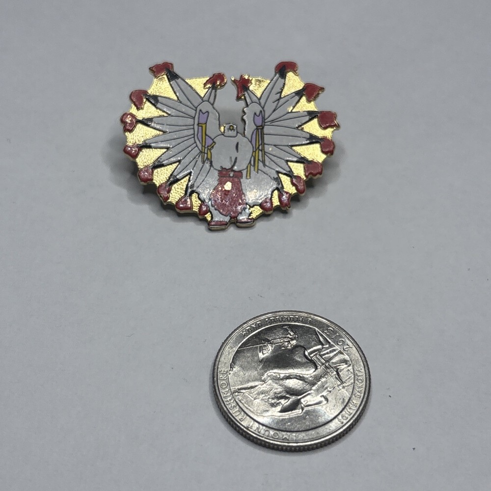 Lapel Pin - Anime Robot Peacock S76