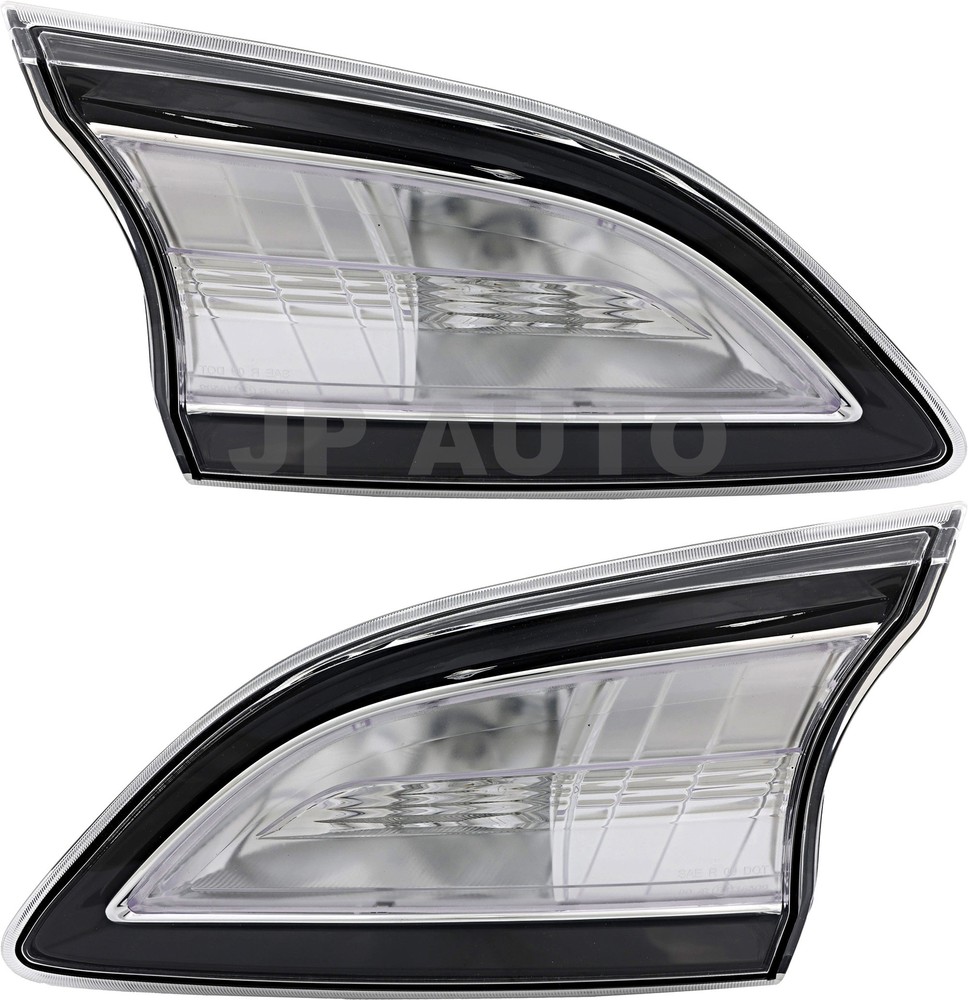 For 2010-2013 Mazda 3 Hatchback Inner Tail Light Set Driver and Passenger Side