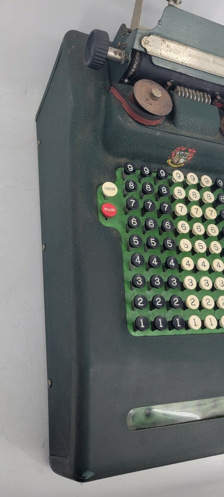 Victor Electric Model W 10 Column Adding Machine 1920's - AS-IS -