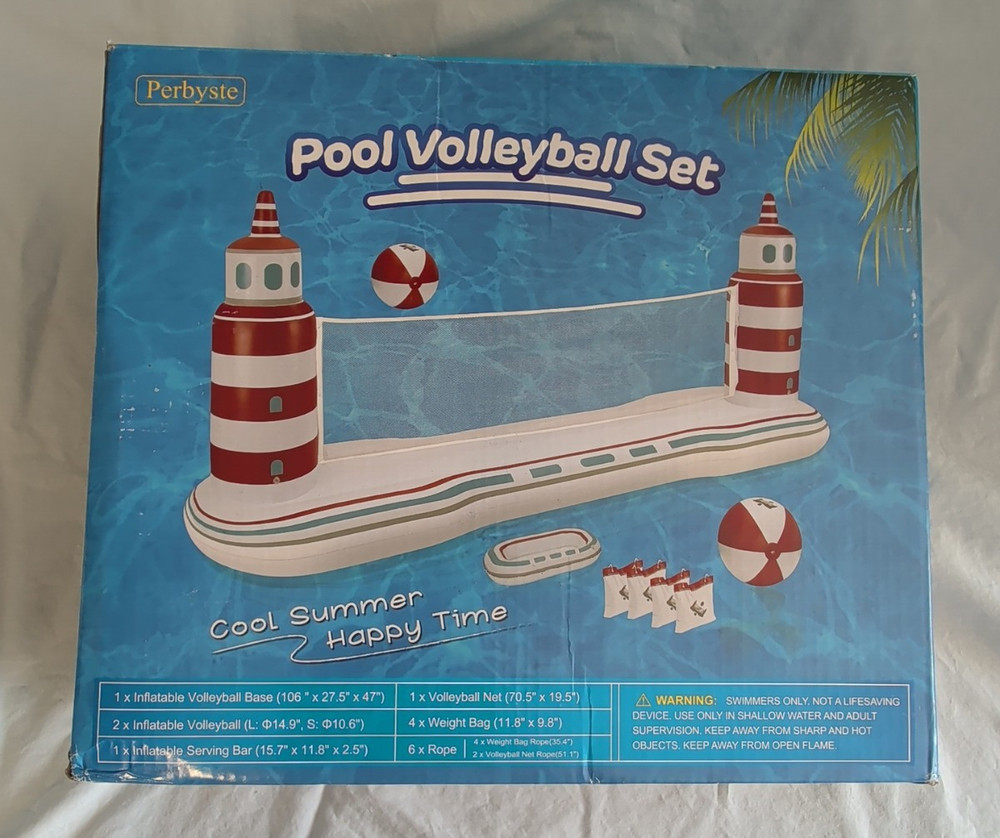 Perbyste Pool Volleyball Set