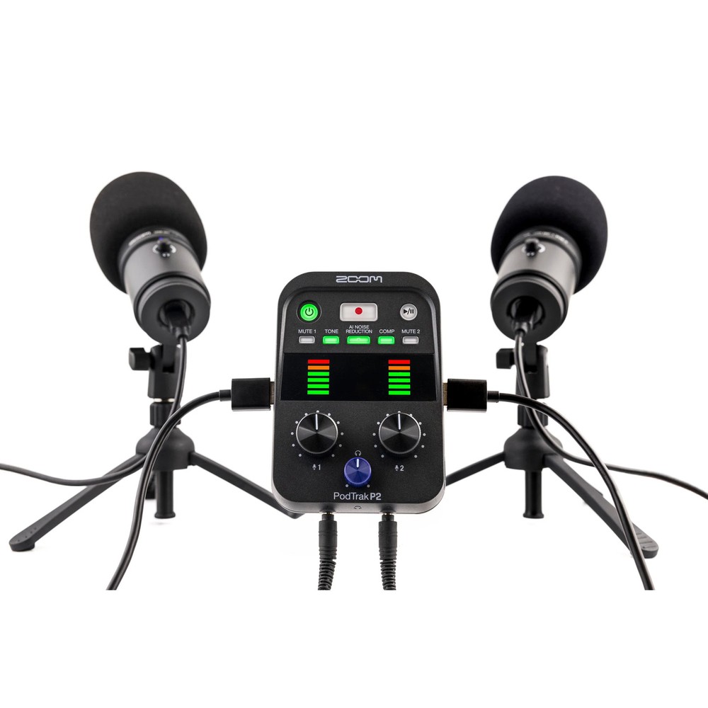 Zoom Podtrak P2 USB Podcast Recorder
