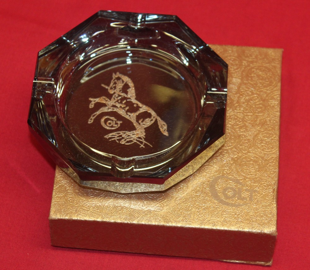 COLT Firearms Smoke Crystal Ashtray