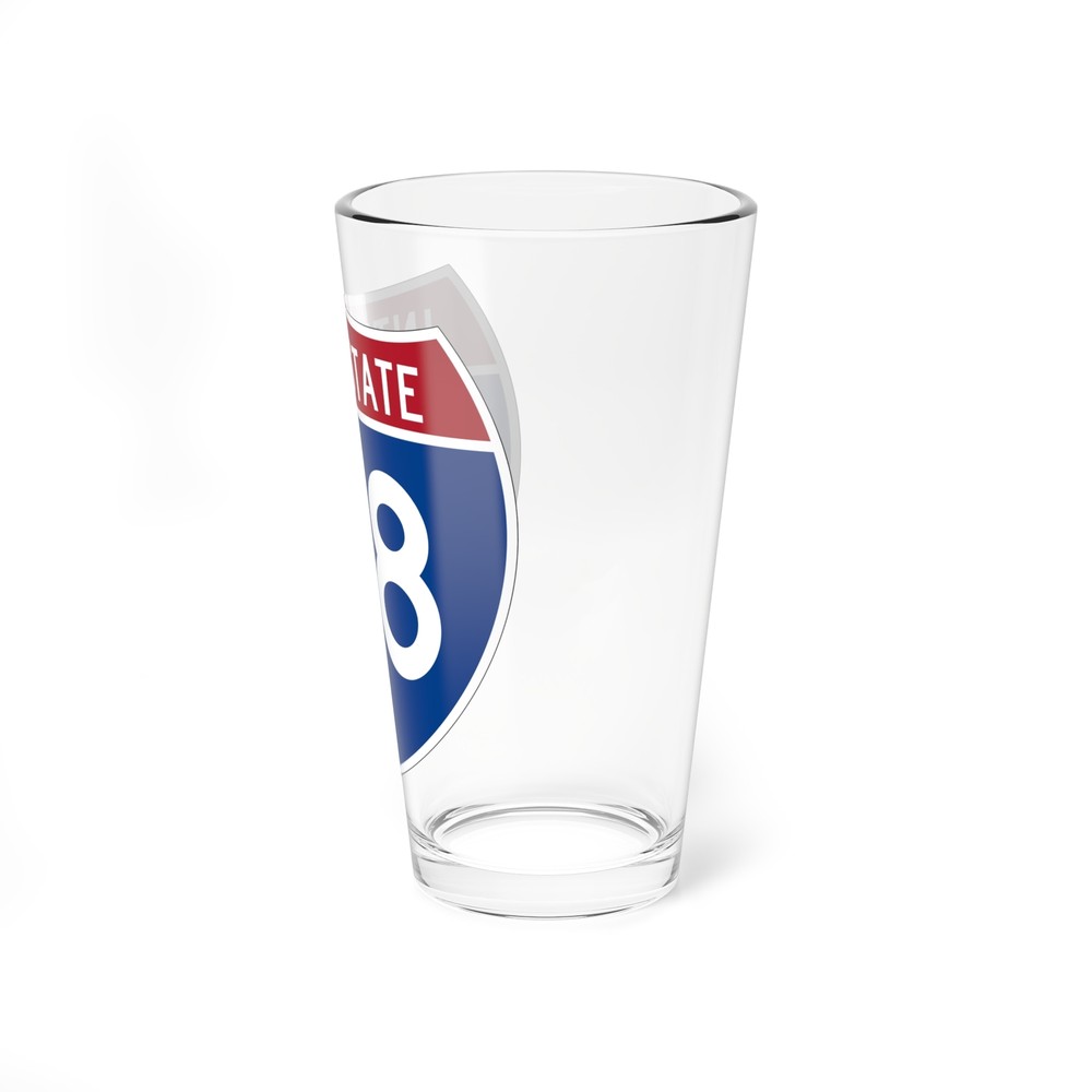 Interstate 68 (U.S. Highways) Pint Glass 16oz