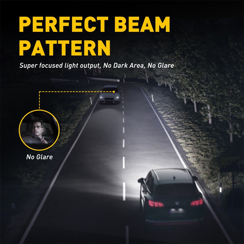 AUXITO 9006 HB4 LED Headlight Bulbs Low Beam Super Bright White Conversion Kit