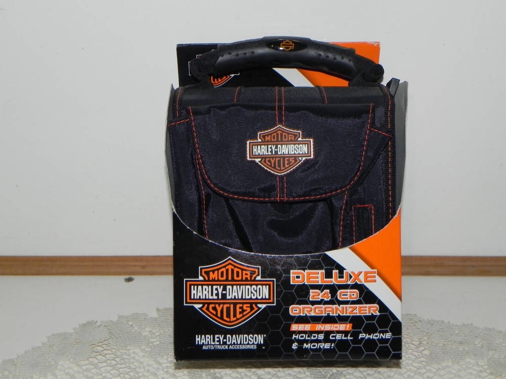 Harley Davidson Deluxe 24 Disk CD holder