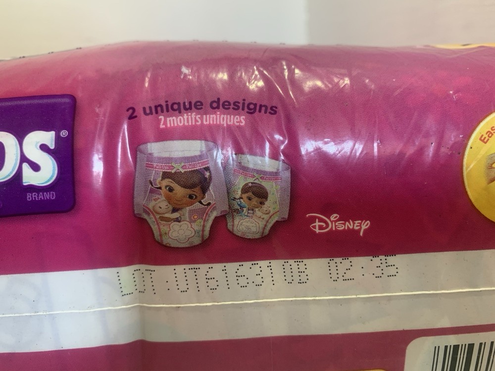 3-4T Vintage Huggies Pull-ups Doc McStuffins