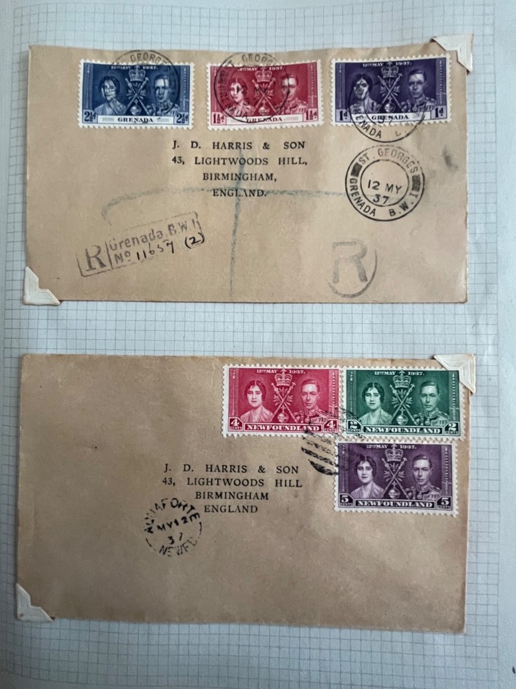 George VI 1937 Commonwealth Coronation Issues 45+ Countries & Territories