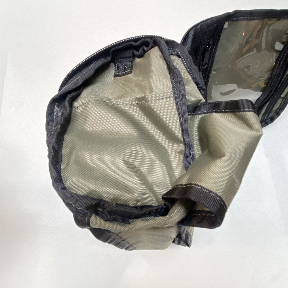 Maxpedition Black Aftermath Compact Nylon Toiletry Bag - 1817B