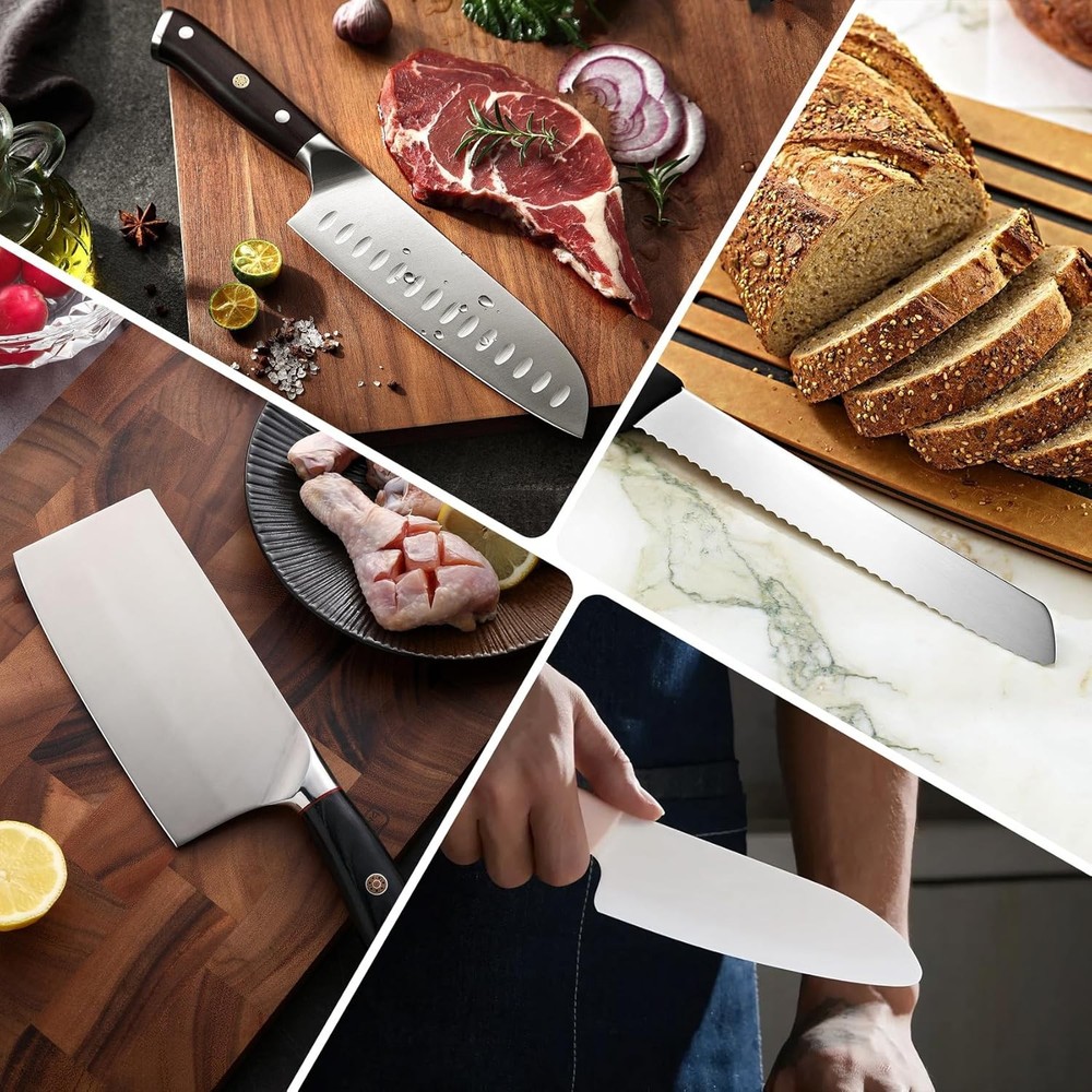 Multi-function 5-in-1 Electric Knife Sharpener-3 Rotational Speed Adjustable US