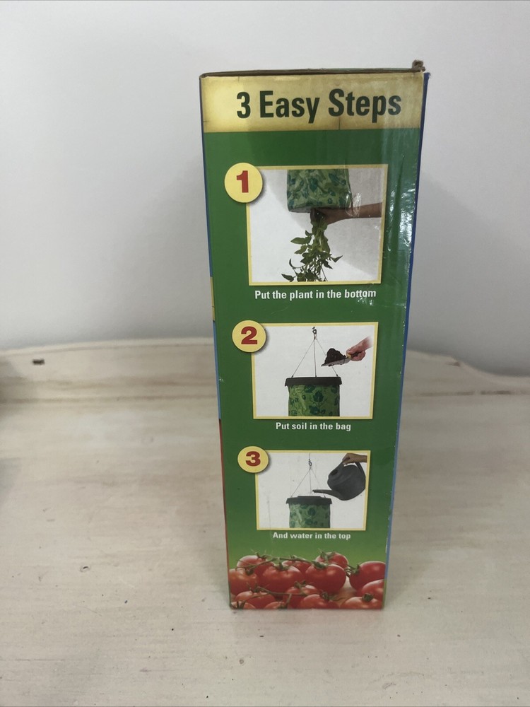 Topsy Turvy Upside Down Tomato Planter New Open Box