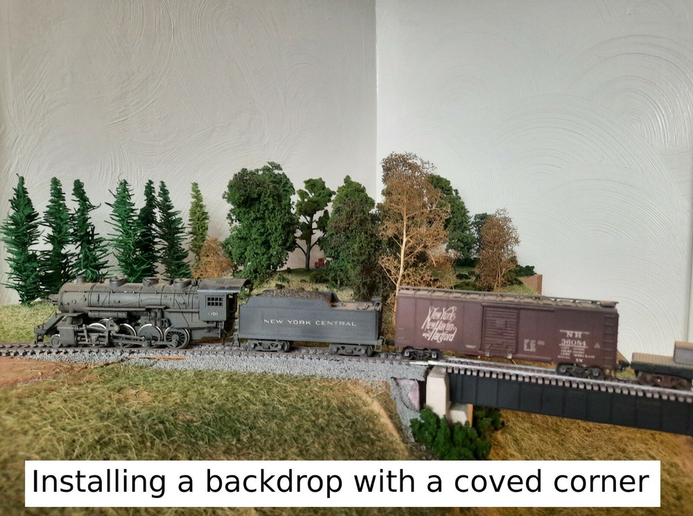 TRACKSIDE BACKDROP #456 Industry HO Scale