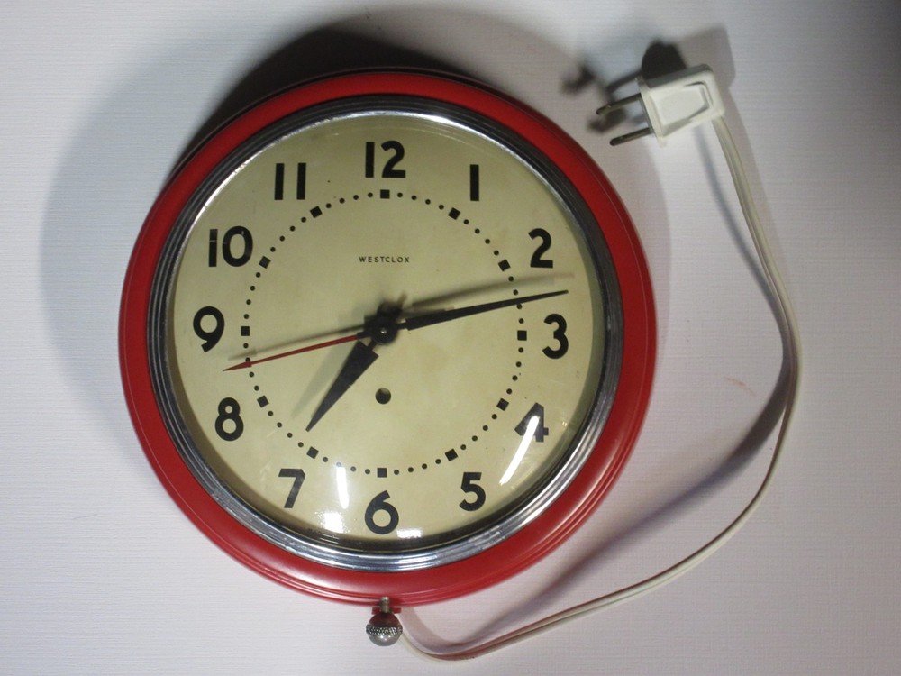 Westclox Manor wall clock 7" model S5-B