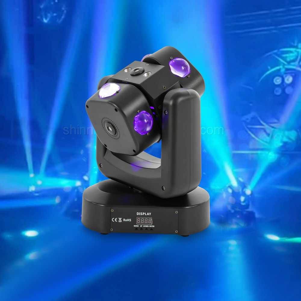Infinite Rotating Strobe Lights DMX512 Stage Lighting Multi-Effects Party Light