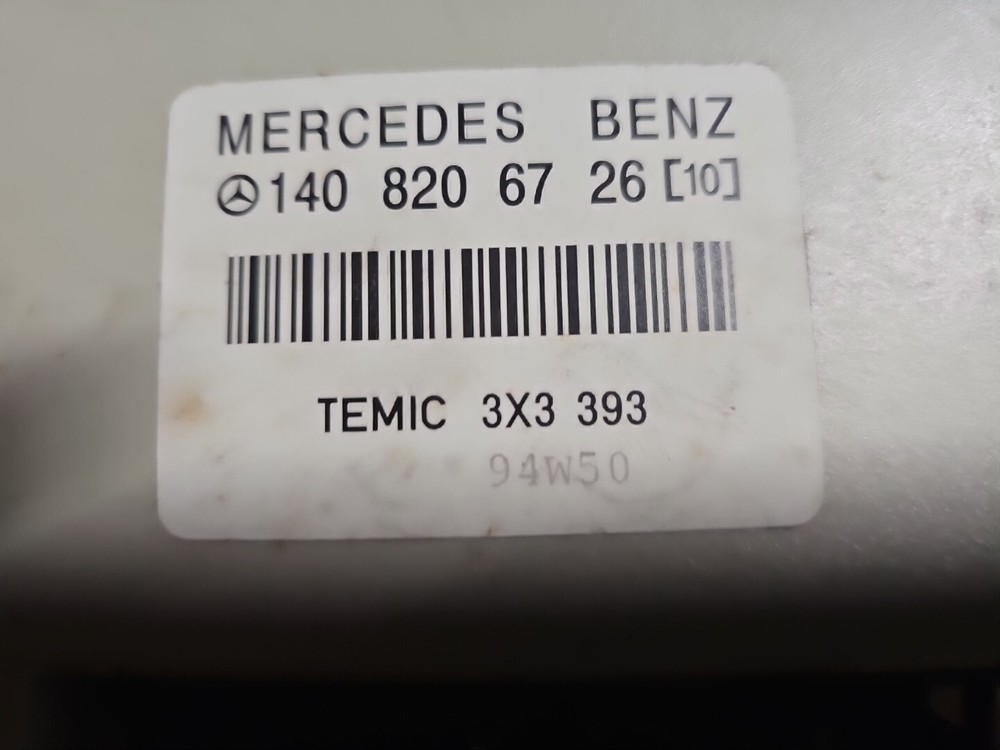 Mercedes 1408206726 CENTRAL LOCKING & ALARM SYSTEM MODULE Temic