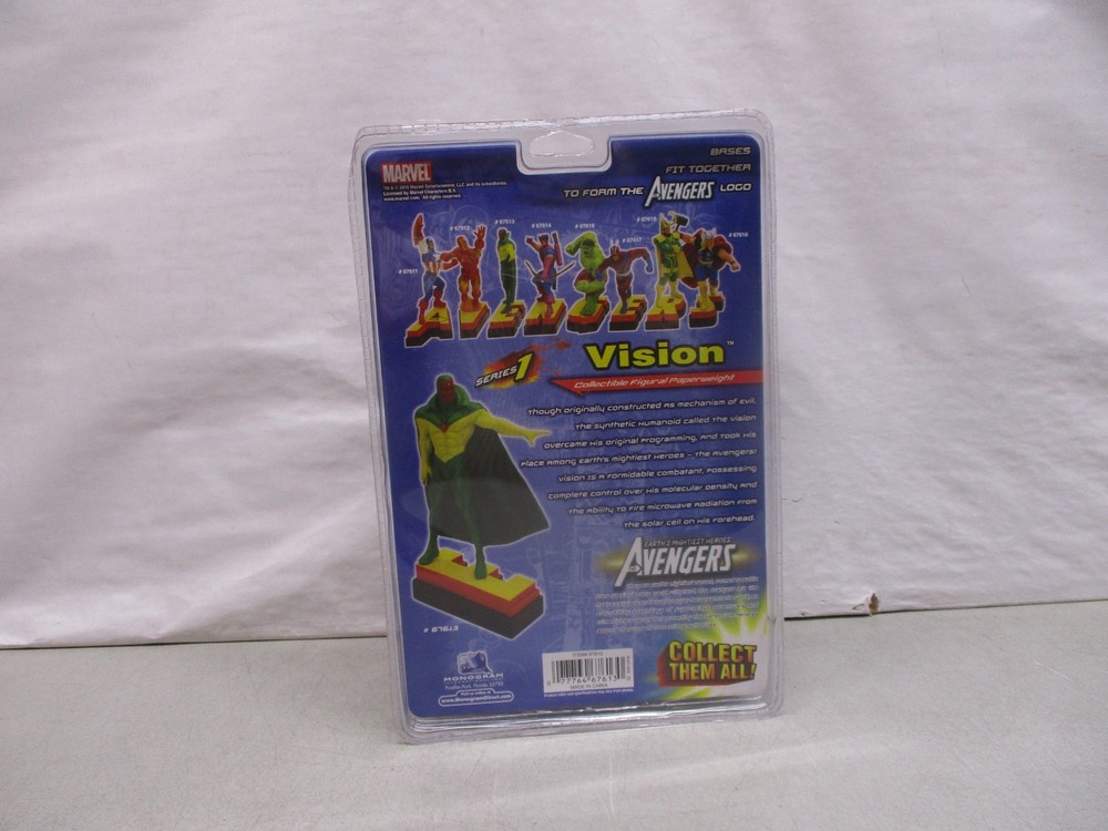 2010 Marvel Avengers Vision Figural Paperweight