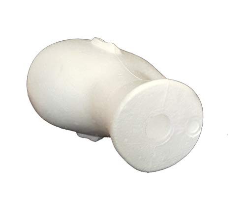 Styrofoam Mannequin Head Model Wig/Hat Display Stand Foam White