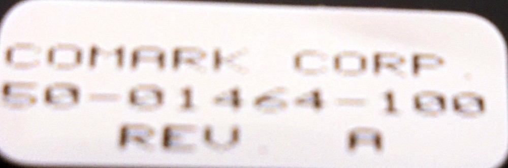 COMARK, DACPAC KEYBOARD FLAT MEMBRANE, 50-01464-100