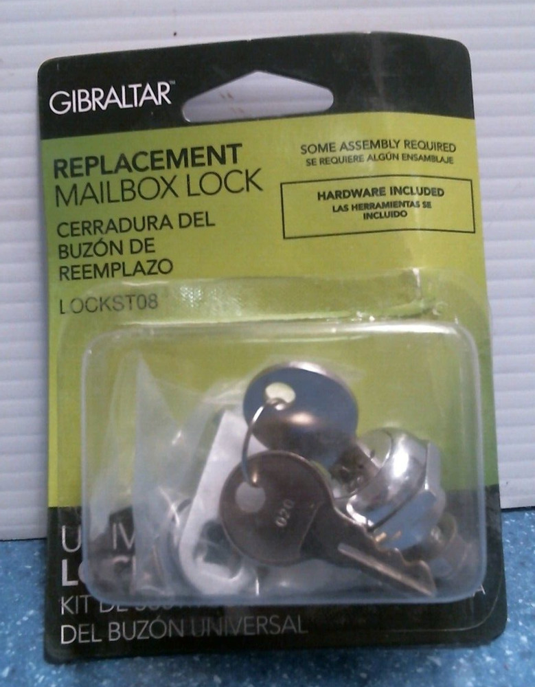 Gilbraltar  Universal Replacement Mailbox Lock   (LOCKST08)  FS