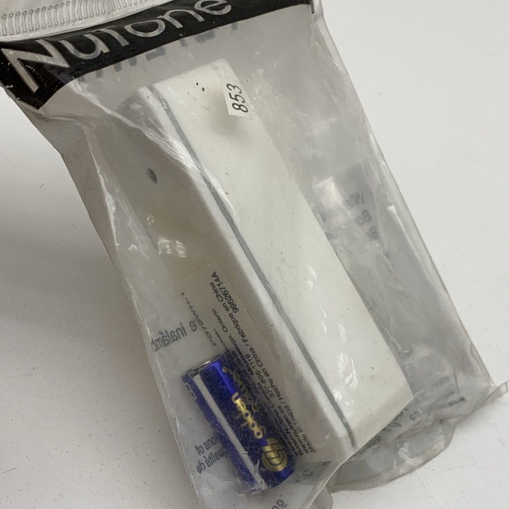 Nutone PB72WH Wireless Strobe and Door Chime System Button