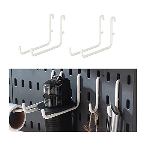 Peg Board Organizer Accessories, Peg Board with Accessories, 4 Long Hooks