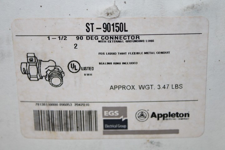 Appleton ST-90150L Conduit Fittings
