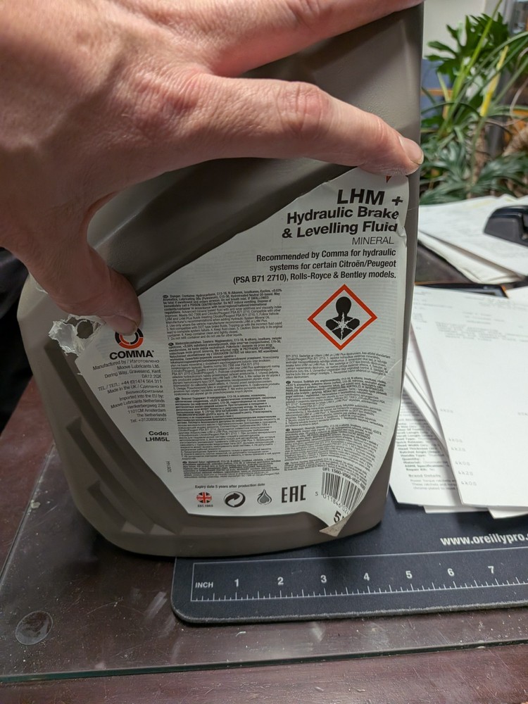 LHM+ Hydraulic Brake & Leveling Fluid