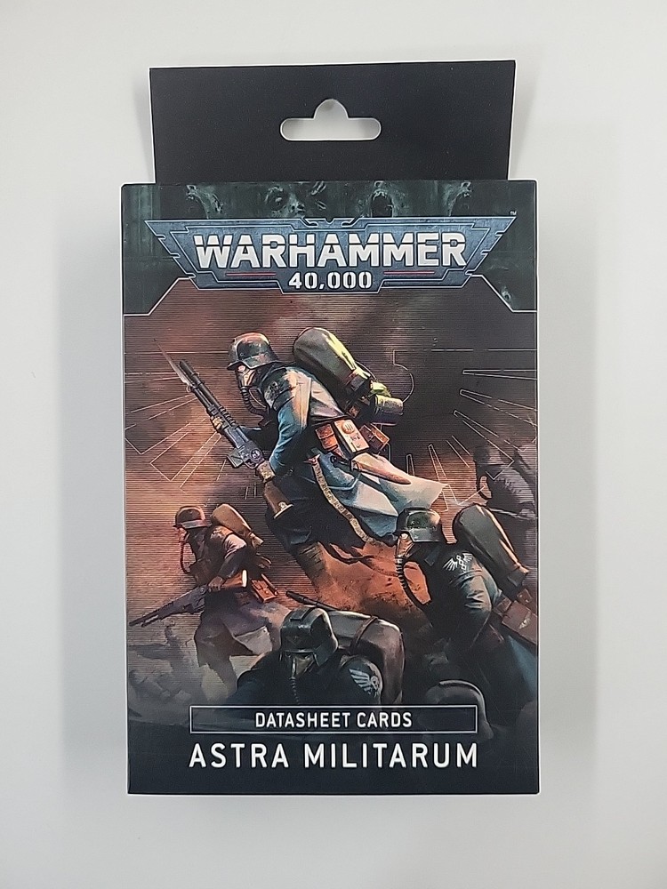Warhammer 40k - Datasheet Cards - Astra Militarum - Sealed