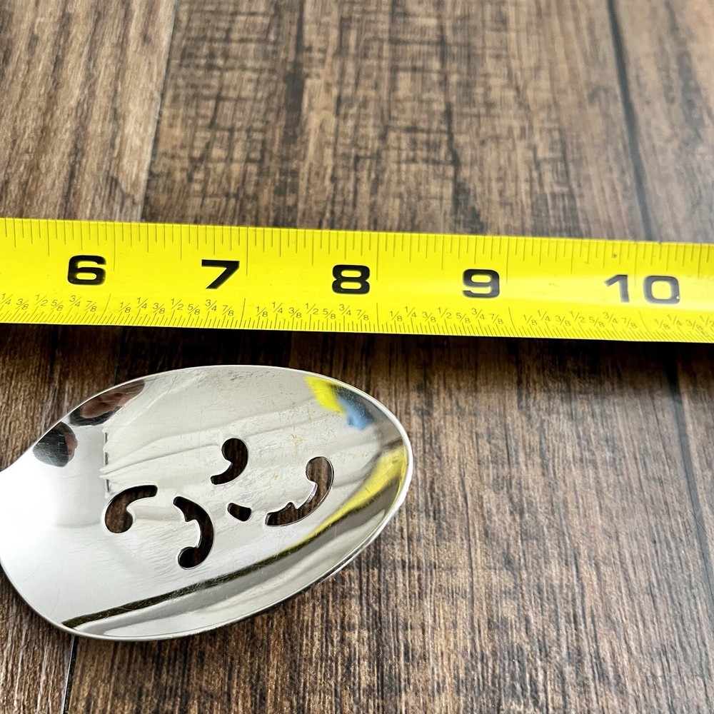 Oneida Chatelaine (3) Pierced Serving Spoon Stainless 8 1/4in Replacement