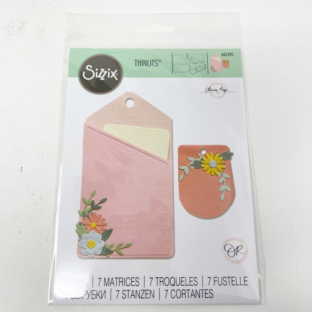Sizzix Thinlits Spring Easter Flowers Butterflies Cutting Dies Bundle NEW