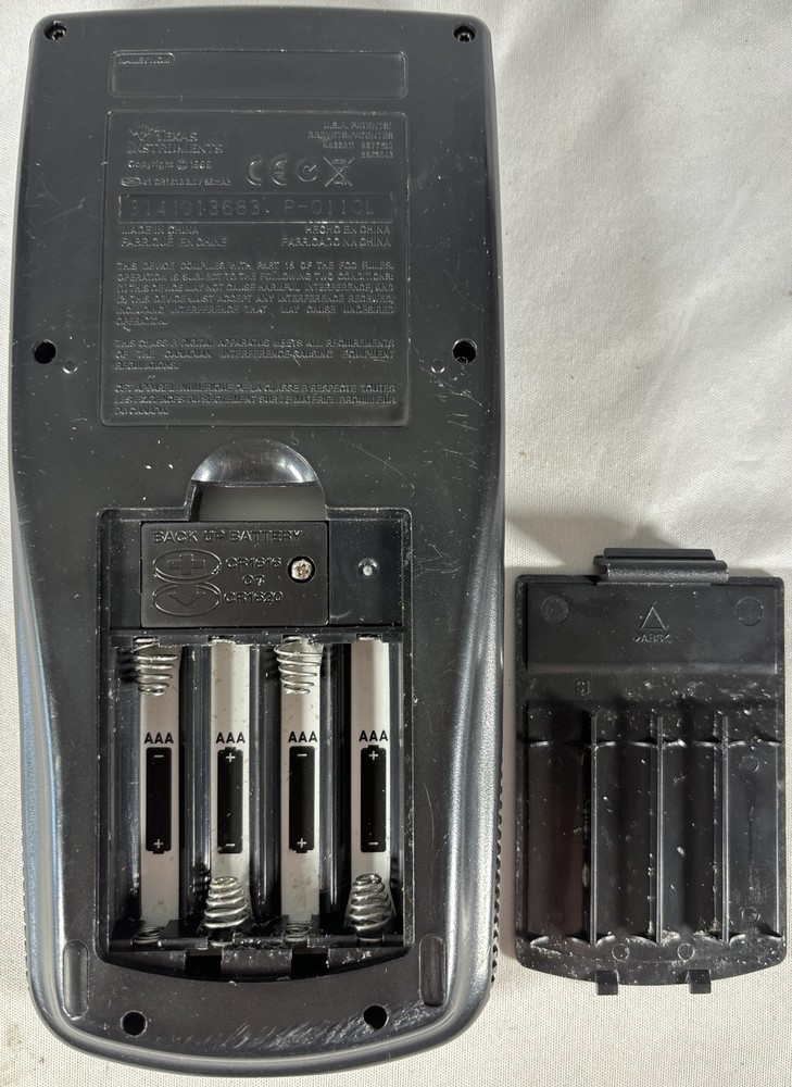 TI-83 Plus Texas Instruments Graphing Calculator w Cover Tested Working 100%