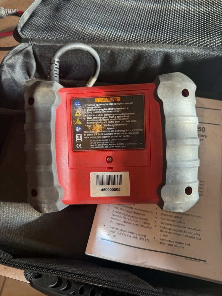 Snap-on EECS350 Enhanced Battery System Tester