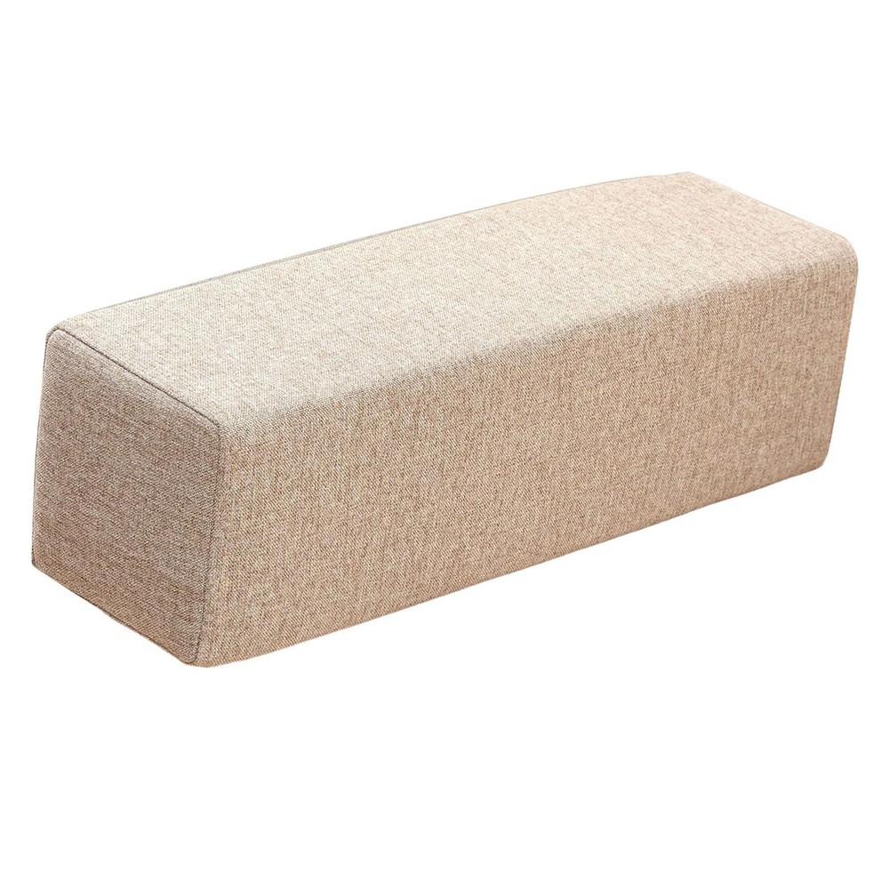 Sofa Arm Pillow Rectangular Armrest Cushion Durable Sponge Breathable Design