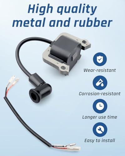 Ignition Coil Module Fit for Earthquake Tiller Mc43 43cc Engine Replace 300472