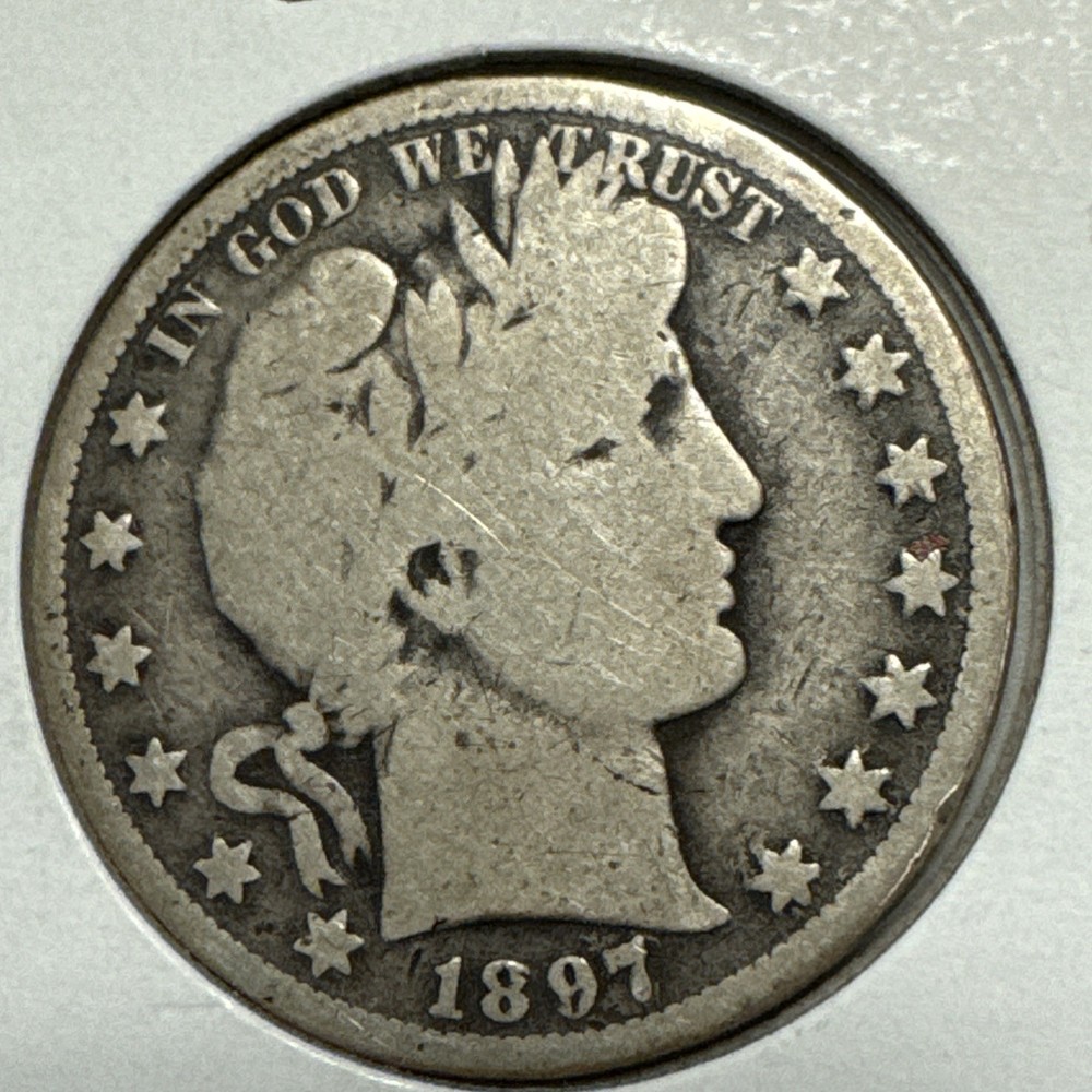 1897-O Barber Half Dollar