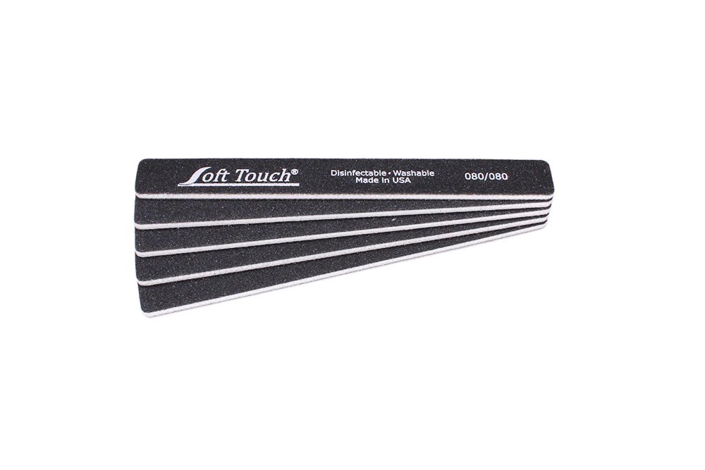 Soft Touch Square Nail File 80/80 (25 Pcs)