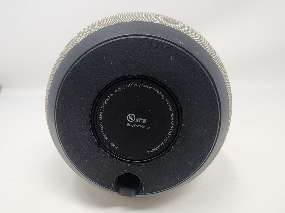 Google Home Smart Assistant White Slate