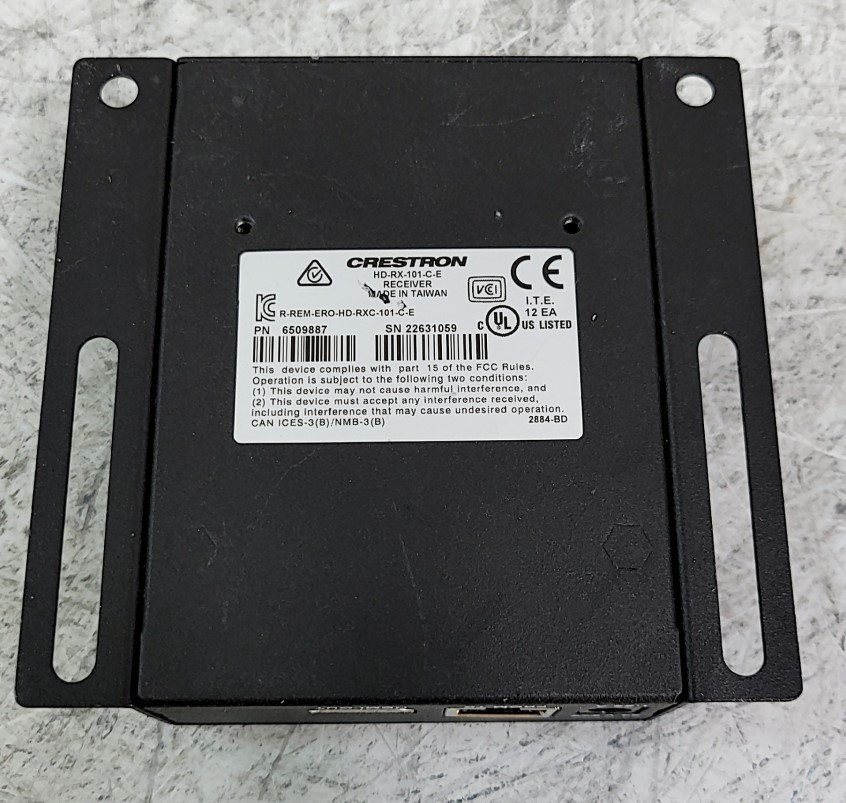 CRESTRON HD-RX-101-C-E 6509871 Receiver & Transmitter