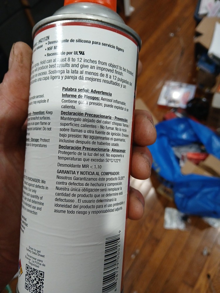 mold release spray 42112n Ssl Desmoldante
