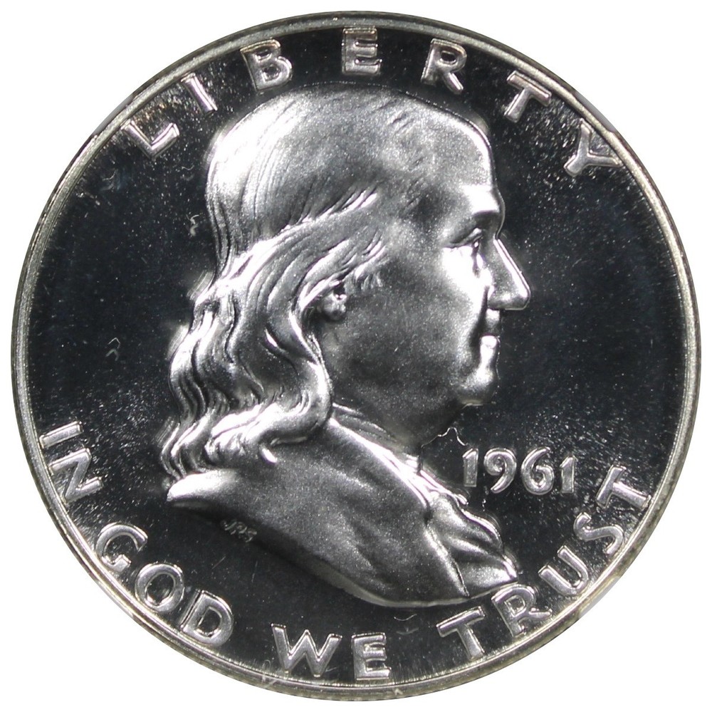 1961 Proof Franklin Half Dollar NGC PR68
