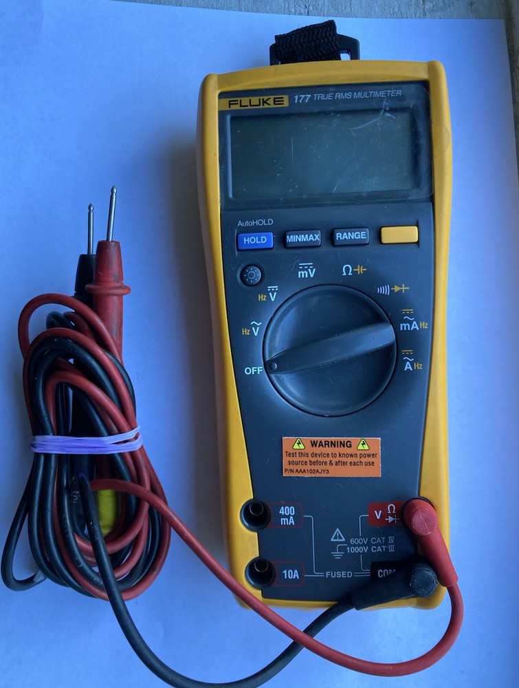 Fluke 177 True RMS Digital Multimeter used///