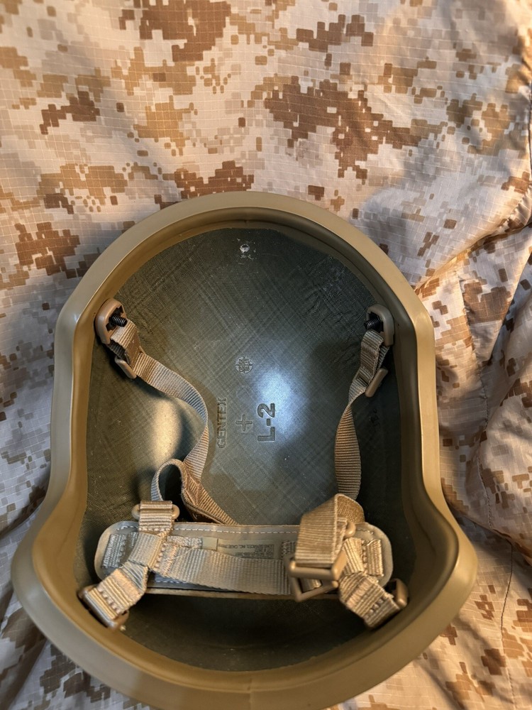 Gentex Corporation High Cut ECH Helmet MARSOC Experimental Prototype Large SOF
